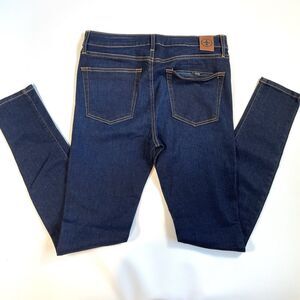 Aviator Travel Jeans Womens Skinny Fit Dark Wash High Rise Stretch USA Size 31